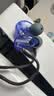 SHURE舒尔SE215 pro动圈有线耳机 强劲重低音 运动 HIFI手机耳机 紫色(无线控版) 实拍图