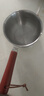 热油小锅泼油锅加厚不锈钢木柄防烫带刻度双倒流口不挂油无涂层 【木柄】爆款300ml 实拍图