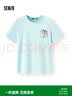 森马（Semir）[商场同款]短袖T恤女小狗刺绣夏季2025宽松衣服休闲101325100092 实拍图