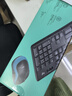 罗技（Logitech）MK275 键鼠套装 无线键鼠套装 办公键鼠套装 全尺寸 商务键鼠套装 带无线2.4G接收器 黑蓝色 实拍图