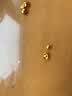 天鑫洋黄金/足金999.9 小金蛋 存钱收藏送礼投资金 0.5克金蛋/金豆 实拍图