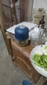 绞肉机小型打蒜器家用绞蒜切蒜器多功能辅食料理机电动蒜泥神器蒜蓉机自动切菜机压蒜器 蓝色升级款 0.26L 加厚玻璃杯 6页刀 实拍图