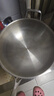 凌丰（LINKFAIR）炒锅316L不锈钢家用炒菜锅无涂层不易粘平底煎锅电磁炉燃气灶适用 魅思系列 32cm 实拍图