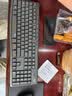 罗技（Logitech）MK295无线键鼠套装 静音办公无线键盘鼠标套装 静音鼠标键盘笔记本电脑键盘薄膜 全尺寸家用104键 MK295黑+短鼠标垫（20*23） 实拍图