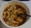 HUAWEIFANG华味坊酸汤面叶速食紫菜虾米+金汤肥牛+菌汤三口味混合6桶方便面 实拍图