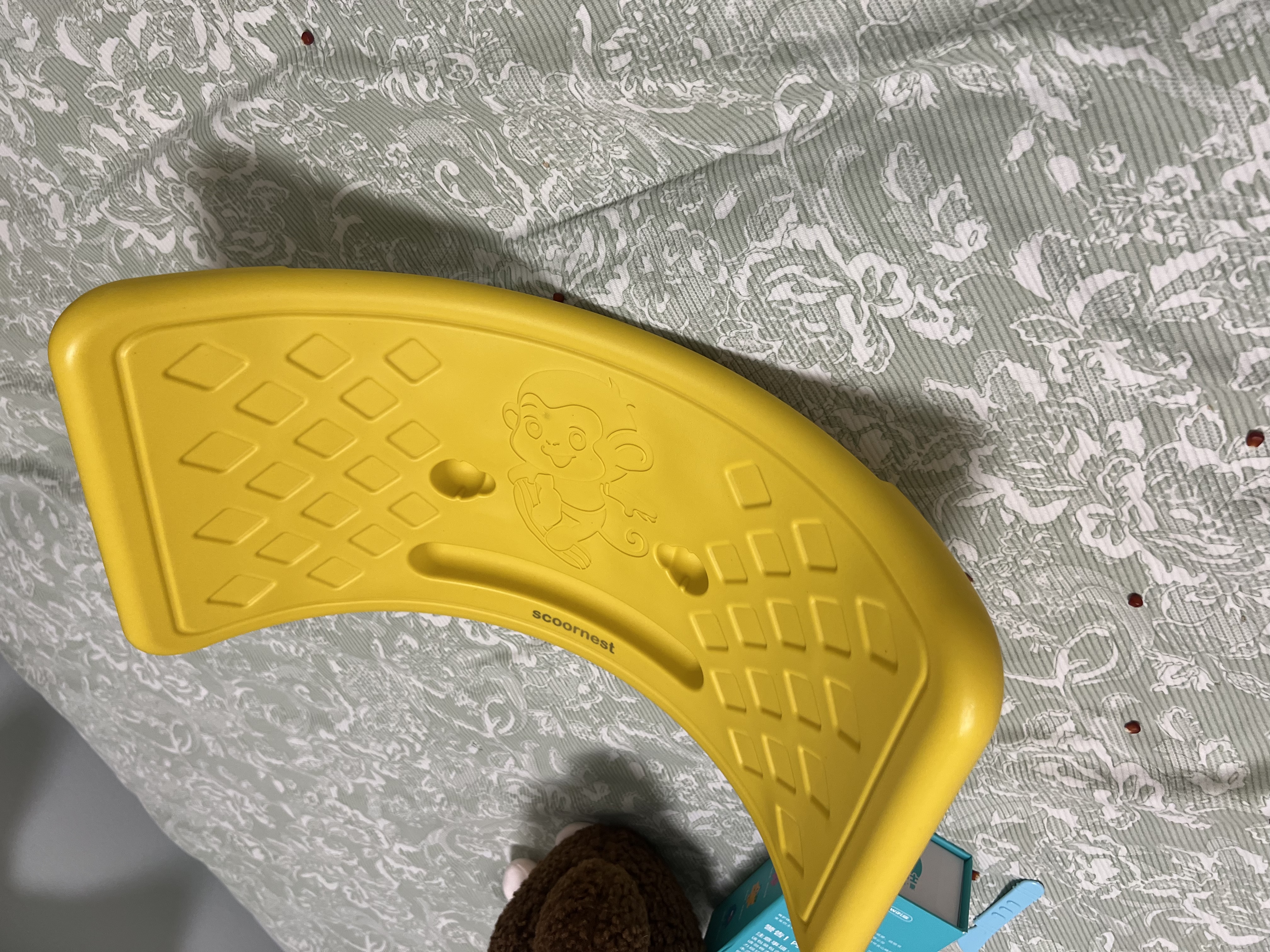 科巢跷跷板儿童室内聪明板平衡板感统训练家用专注力弯曲板玩具 小童款-伯克黄【60斤内可用】 实拍图