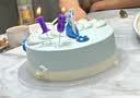 元祖（GANSO）生日蛋糕同城配送 当日送达新鲜儿童鲜奶蛋糕动物奶油表白星座 圆梦启航（儿童祝福） 8号（3-5人食用） 实拍图