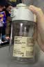 MUJI共聚酯 便携水杯 高颜值塑料杯运动水杯儿童水杯 透明 350ml 实拍图