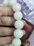 石玥珠宝20mm缅料白玉菩提根木手串把件文玩佛念珠转运珠手链男女士款 实拍图