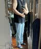 Levi's李维斯冰酷系列26年春夏新款牛仔裤男直筒凉感防晒夏薄款505裤子 浅蓝色 32 (32) 实拍图