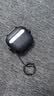 斯幻柯适用AirPods4代保护套Apple4代无线蓝牙耳机套降噪耳机壳airpods4代透明保护磨砂壳-电音-黑色 实拍图