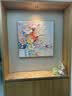 墨派（Mopai）餐厅装饰画手绘油画美式花卉高端客厅肌理挂画正方形壁画免打孔 色彩缤纷 50*50cm手绘油画 实拍图