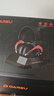达尔优（DAREU）A3max游戏耳机头戴式双模无线耳机三角洲行动电竞电脑耳机fps吃鸡磁吸充电底座7.1声道黑白 实拍图