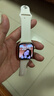 Apple/苹果 Watch S11 智能手表GPS款42毫米玫瑰金色铝金属表壳淡桃粉色运动型表带S/M MEUN4CH/B 实拍图