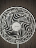 美的（Midea）【加大网罩】七叶轻音柔风电风扇/家用省电落地扇/小型台式电扇/广角摇头大风力宿舍风扇 SAE35CA1 实拍图