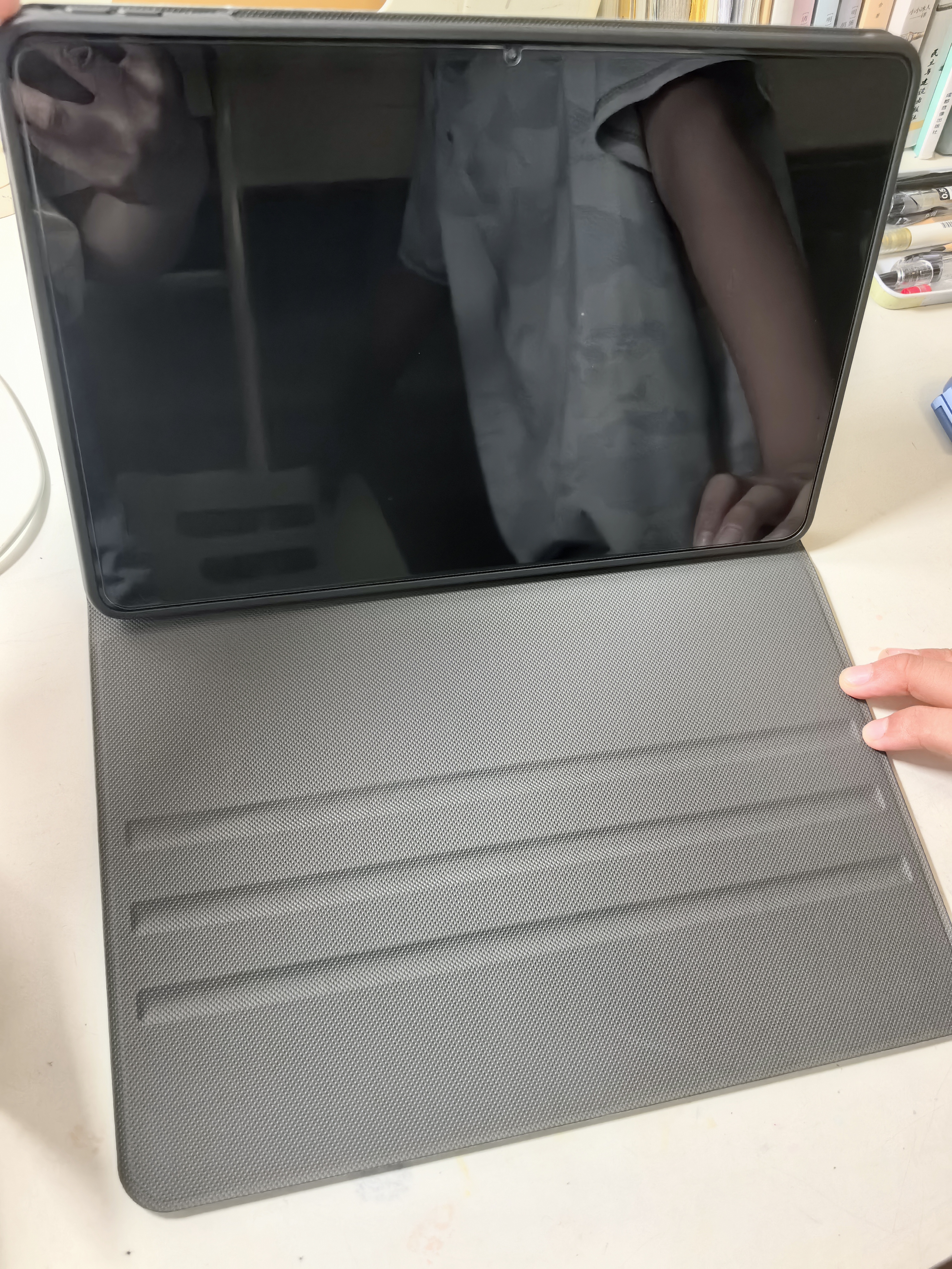 毕亚兹适用华为MatePad11钢化膜 2023/21通用款平板电脑11英寸蓝光膜 耐磨防刮全屏覆盖保护膜PM161-蓝光 实拍图
