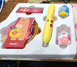 得力马年3D打印笔立体绘画笔礼盒玩具套装充电款手工DIY临摹板描绘儿童 附10色耗材生日开学礼物 实拍图