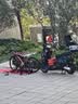 EG7山地自行车成人学生变速越野单车双减震赛车26寸青少年男女公路车 辐条-黑白【整车发货 免调试】 26寸21速【适合：160-180CM】 实拍图