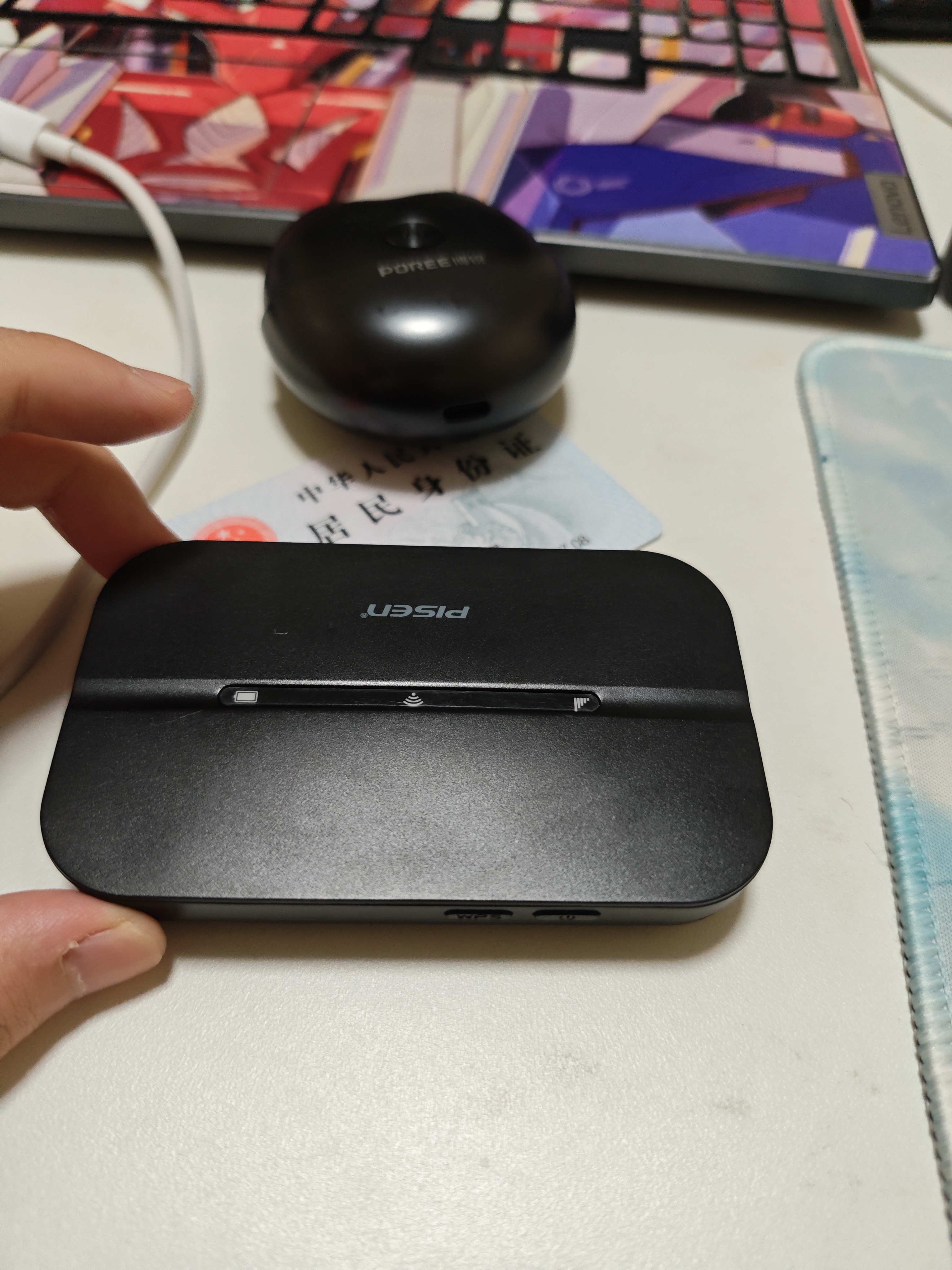 品胜随身wifi移动无线网络2025款无限制5ghz流量免插卡高速wi-fi6多网通电信联通 品胜 G8-M 顶配（WiFi6+多网通+双芯片） 实拍图