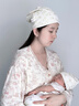 爱宝适月子帽棉柔子母帽产妇帽婴儿帽子坐月子防着凉睡眠帽 2件套 M518 实拍图