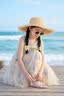 女童裙子夏薄款2026新款夏季儿童碎花裙夏装小女孩洋气公主连衣裙 郁金香裙子 150 实拍图