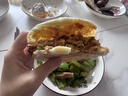 悦味纪 潼关千层饼1kg 共10个 肉夹馍饼胚早餐半成品速食低脂无起酥油 实拍图