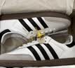 阿迪达斯 adidas三叶草  samba T头鞋运动鞋男女休闲鞋B75806 37 实拍图