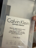Calvin Klein内衣【吸湿速干】男士三条装提花ck棉质微弹舒适贴身三角内裤男 I03-月光白/枫叶红/海涛蓝 3条 L 实拍图