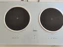 美的（Midea）电磁炉双灶3500W家用大功率二级能效一电一陶嵌入式电陶炉不挑锅具电池炉恒匀火MC-DZ35CT08V 实拍图