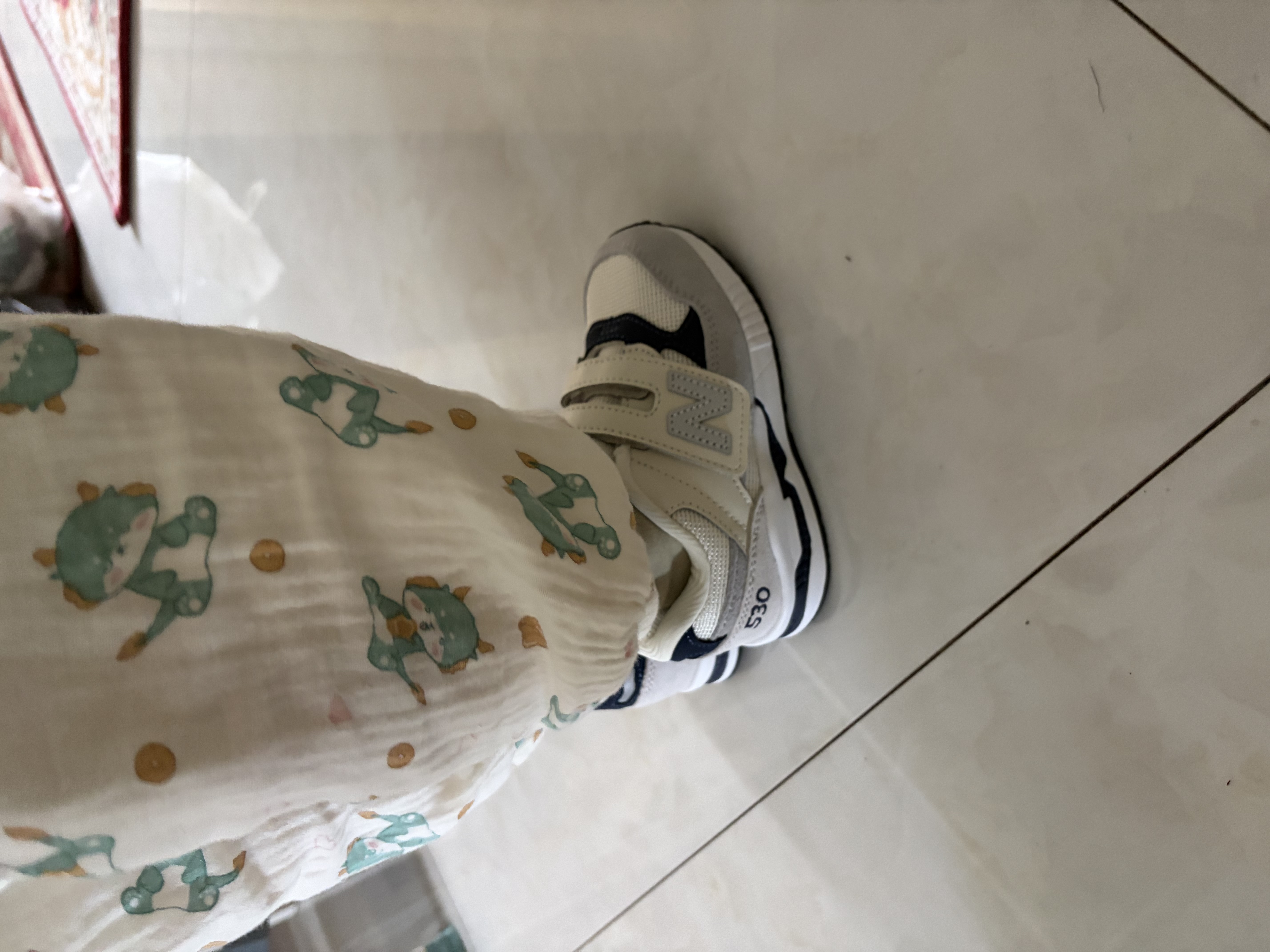 NEW BALANCE0-4岁春夏婴幼童舒适可爱百搭学步鞋530S 实拍图