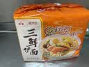 华丰京觅华丰三鲜伊面方便面五连包升级大面饼原味118g*5袋鲜香 实拍图
