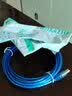 山泽 USB打印线 usb2.0方口数据连接线 AM/BM 方口打印机线 支持惠普佳能爱普生打印机 USB2.0透明蓝 5米 实拍图