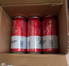 百威【梅西同款】经典红罐啤酒450mL 18罐整箱装喜宴 实拍图