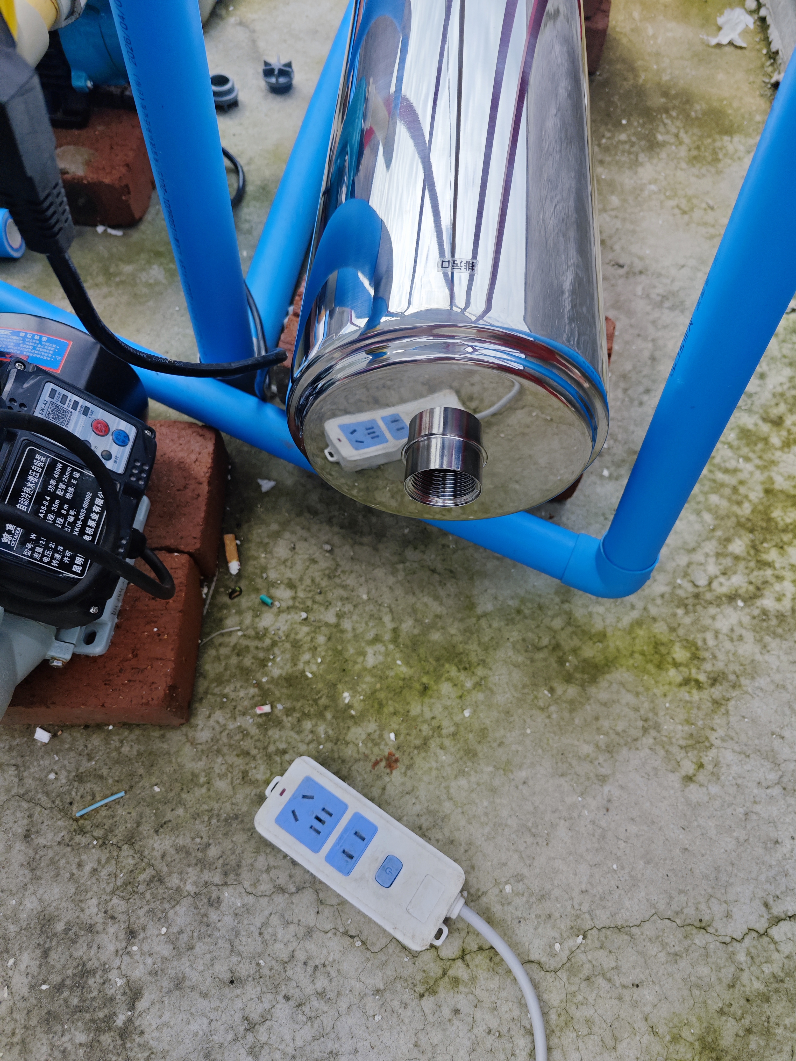 耀龙泉 大流量全屋中央净水器黄泥沙水农村地下井水山泉水过滤器商用家用直饮自来水管道大型超滤净水机 10000L全屋中央净水器 实拍图