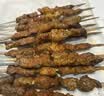 鲜京采甄选 宁夏盐池滩羊原切羔羊肉串净重600g（20串） 户外烧烤 实拍图