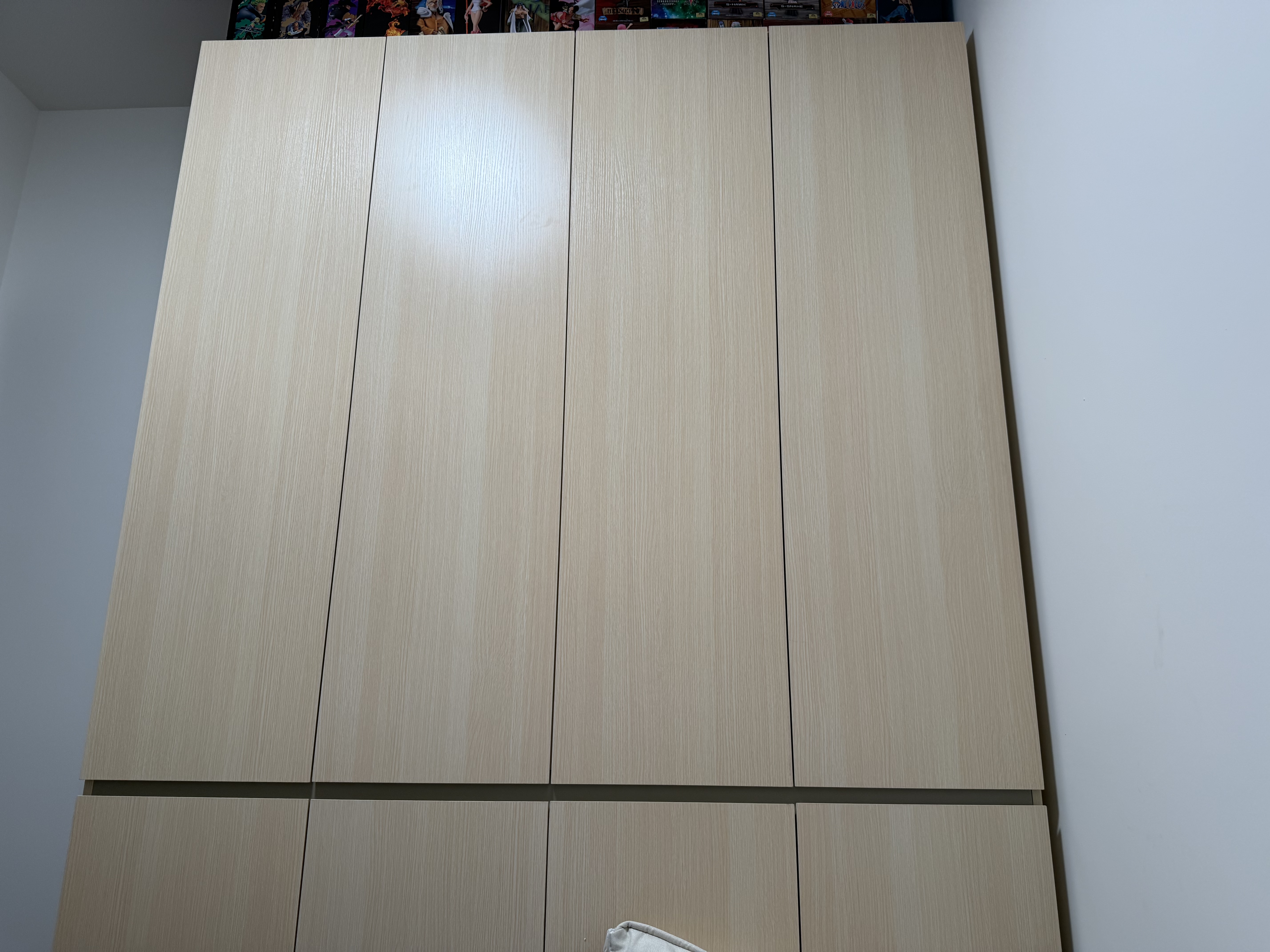 全友家居 现代简约成品加高衣柜卧室挂衣柜靠墙衣橱衣服储物收纳柜子 实拍图