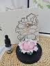 Para Ella永生花陶瓷花牡丹香薰生日礼物女友妈妈教师节老师退休七夕情人节 实拍图