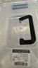 Cetomo透明收纳箱特大号整理箱带提手外体积17L 33.5*24.5*20.5cm 1个装 实拍图