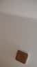 洁丽雅（Grace）纯棉提花千鸟格小毛巾加厚吸水方巾口水巾 三条装 米/兰/红 实拍图