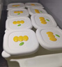 马博士辅食盒硅胶宝宝独立分装盒冷冻格保鲜存储可蒸煮模具白色儿童饭盒 实拍图