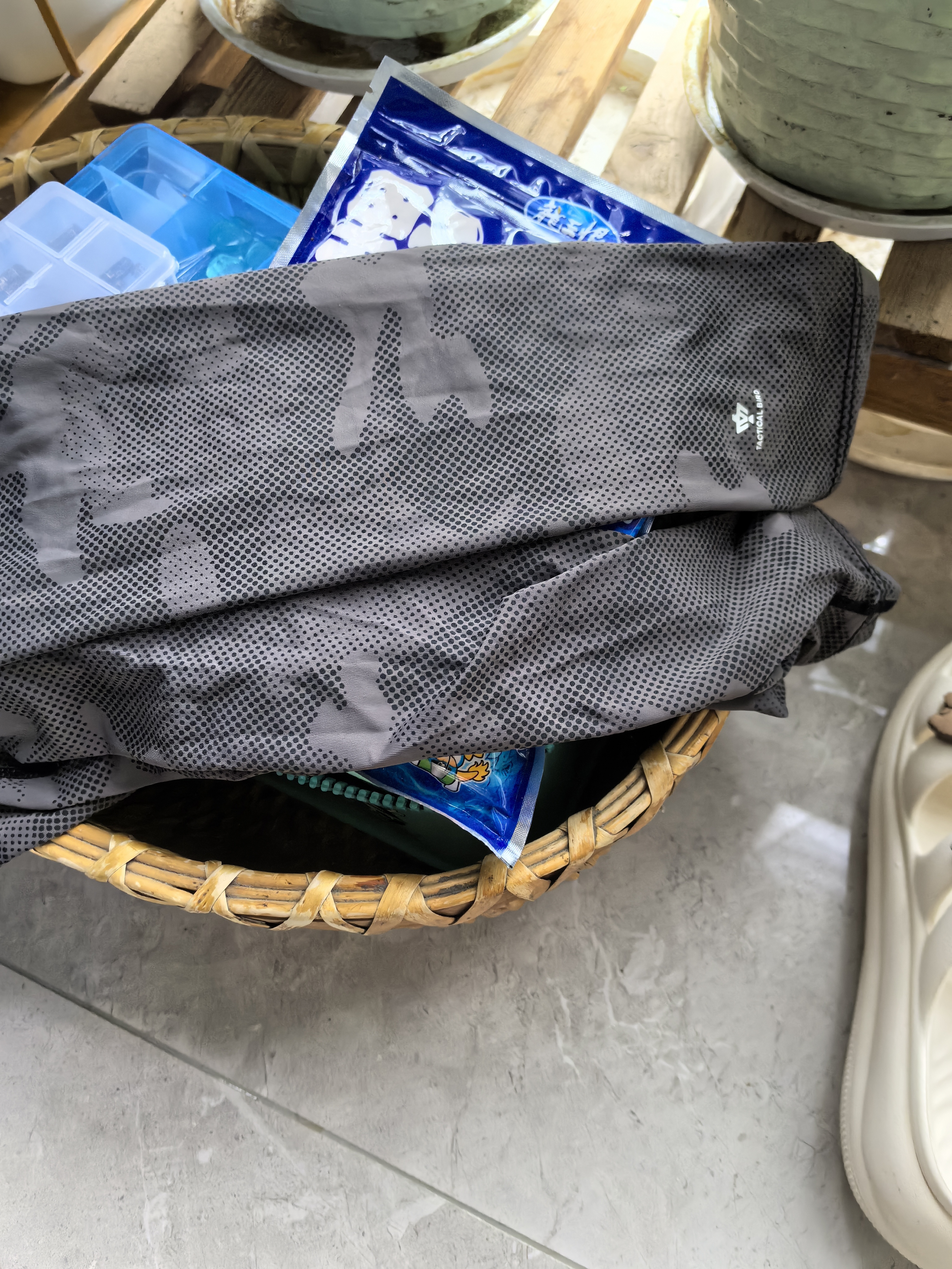 战术鸟宽蓬丨宽松冰袖夏季冰丝防晒袖套男夏季钓鱼护袖骑行护臂套袖大码 实拍图