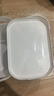 晟旎尚品杂物收纳盒家用零食玩具桌面储物盒玩具零食整理筐整理箱收纳箱 大号加高加厚【2只装】带盖 白色 实拍图