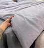 无印良品100%全棉四件套 1.5/1.8米床上用品纯棉床品套件床单被套200*230cm 实拍图