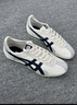 Onitsuka Tiger鬼塚虎男鞋 慢跑鞋透气轻便男女款运动休闲鞋RUNSPARK 白色/藏青色(1183B480-107) 44.5 实拍图