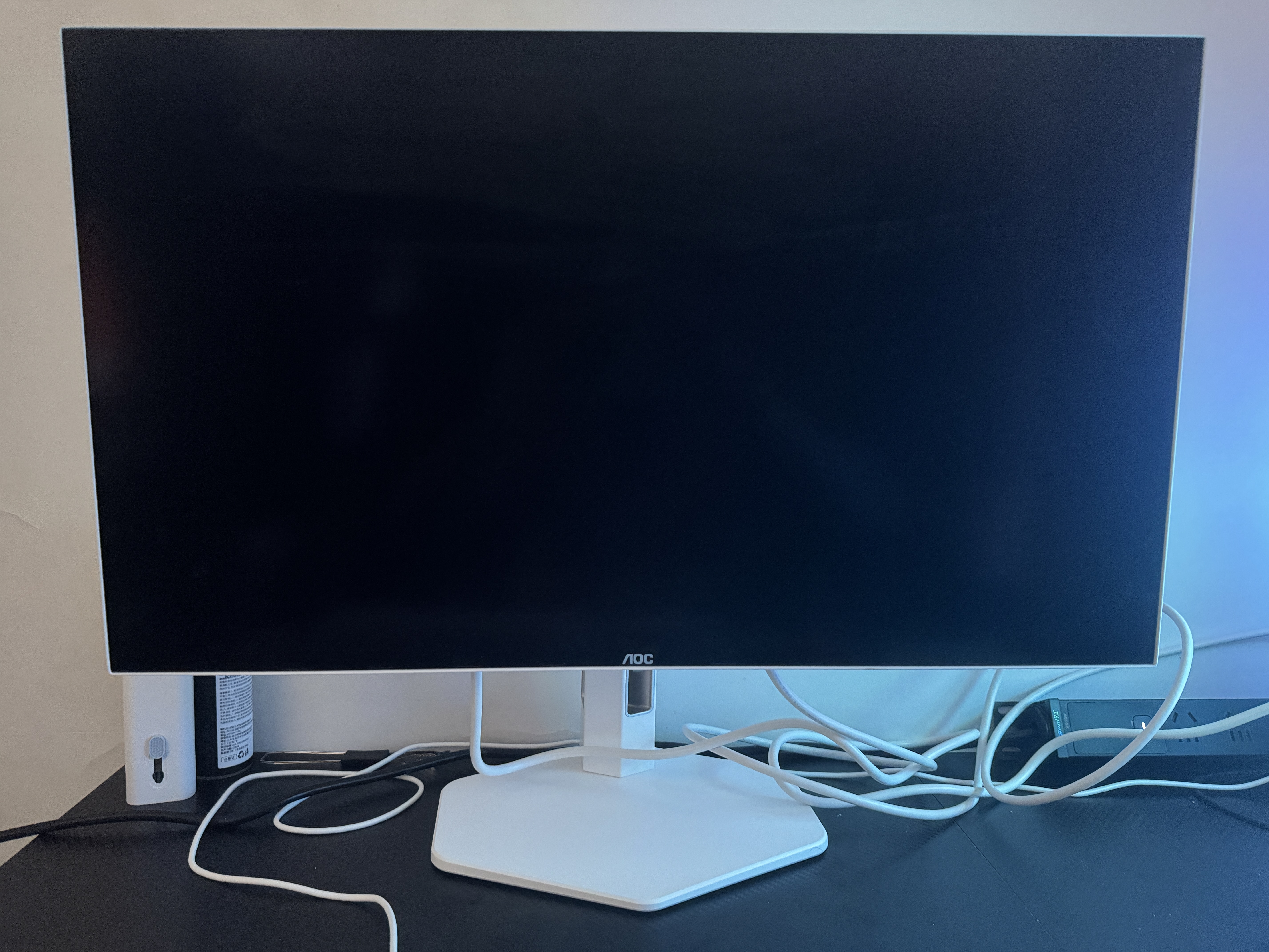 AOC 26.5英寸2K 原生280Hz 四代WOLED 10Bit HDR500 硬件低蓝光TUV 典雅白电竞游戏显示器Q27G4ZDP/WS 实拍图