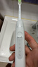 飞利浦（PHILIPS）【七夕情人节礼物】声波电动牙刷钻石3系 5倍洁齿5种模式 洁净亮白2刷头 送男士/女友 HX5181/01白 实拍图