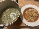 云山半桑叶苦瓜芹菜挂面500g 无添加剂蔗糖低脂低钠 细龙须汤面蔬菜面条 实拍图