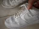 耐克NIKE七夕男空军一号AF1 运动鞋CW2288-111白44.5 实拍图