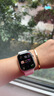 Apple/苹果 Watch S11 智能手表GPS款42毫米玫瑰金色铝金属表壳淡桃粉色运动型表带S/M MEUN4CH/B 实拍图