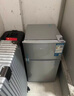 志高（CHIGO）小冰箱迷你小型家用冷藏冷冻两用宿舍出租房用双门办公室电冰箱节能省电 【店长推荐】48L银色【一级能效丨全国联保】 实拍图